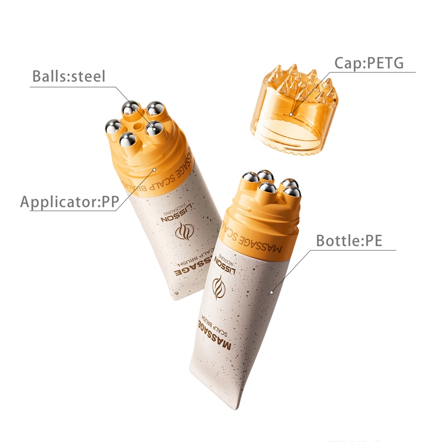 Empty Hair Roller Ball Bottle Packaging