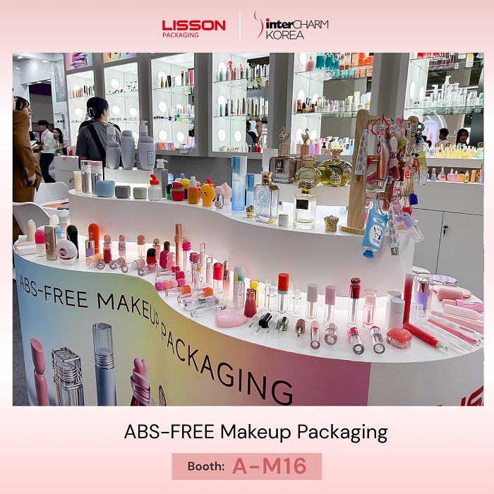 Sustainable ABS-FREE mono material makeup containers and lipstick cases