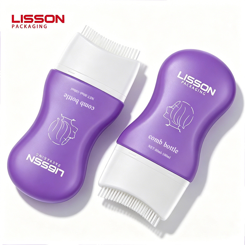 Custom Comb Applicator Scalp Massage Squeeze Bottle